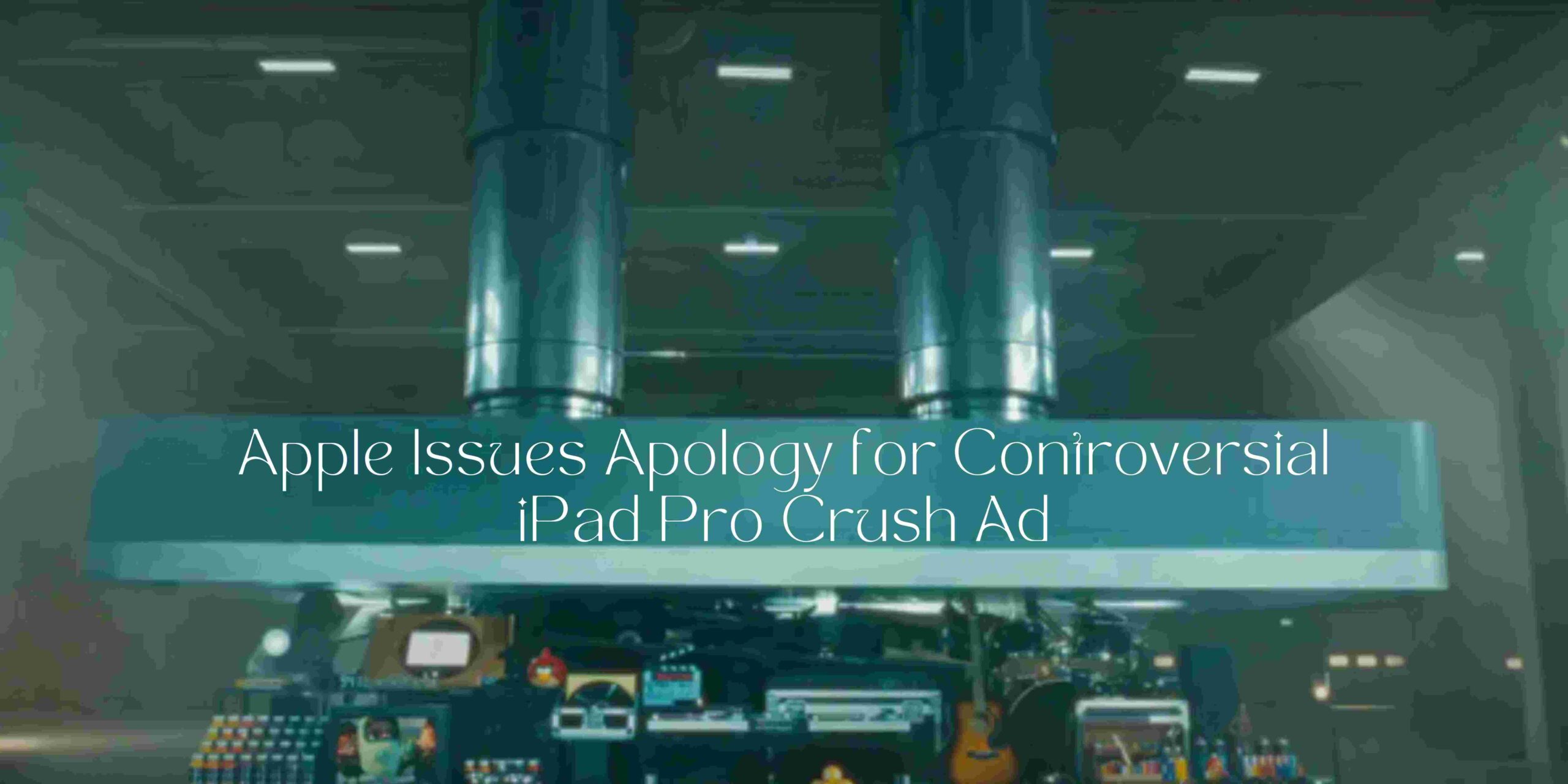 iPad Pro crush ad