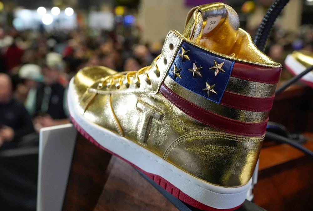 Donald Trump’s New Sneaker: 45Footwear Sues Over Counterfeits