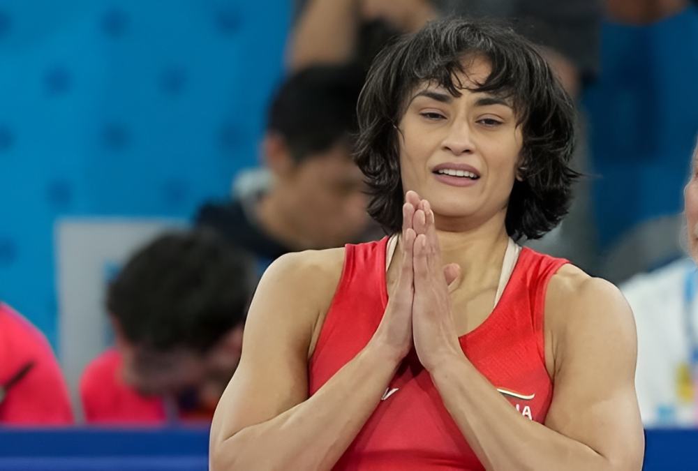 Vinesh Phogat Announces Retirement After Olympic Disqualification