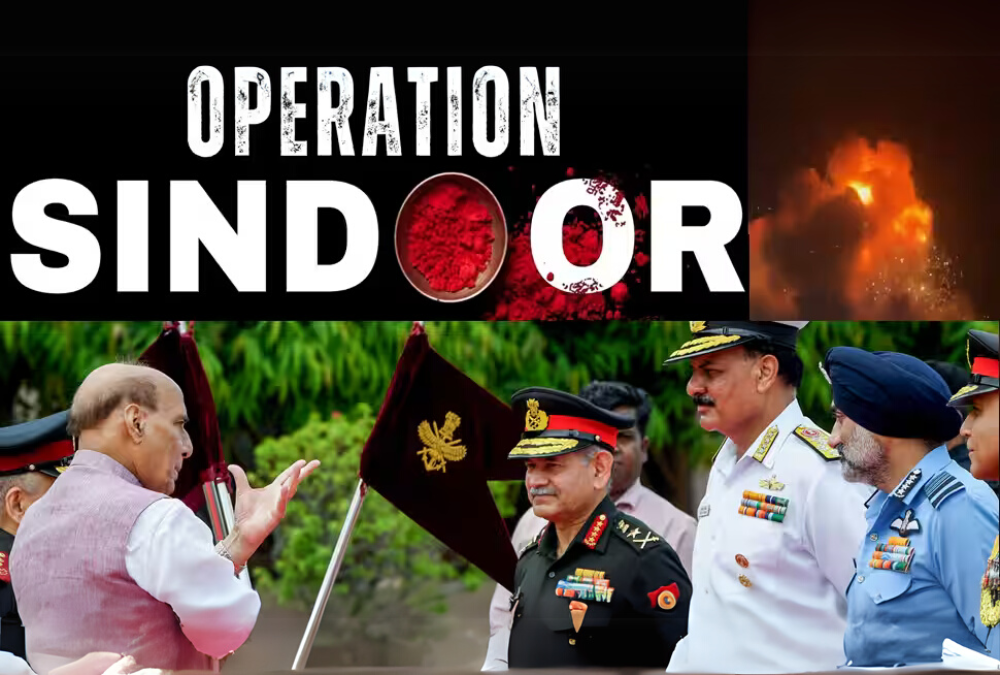 Operation Sindoor: India Strikes Terror Camps in Pakistan After Pahalgam Attack