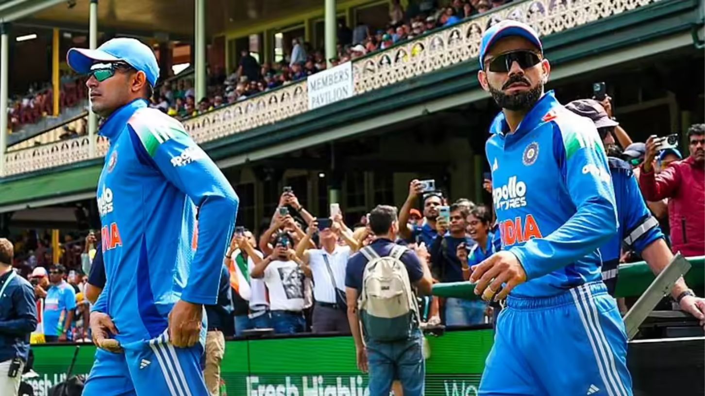Virat Kohli Grabs Shubman Gill’s Arm