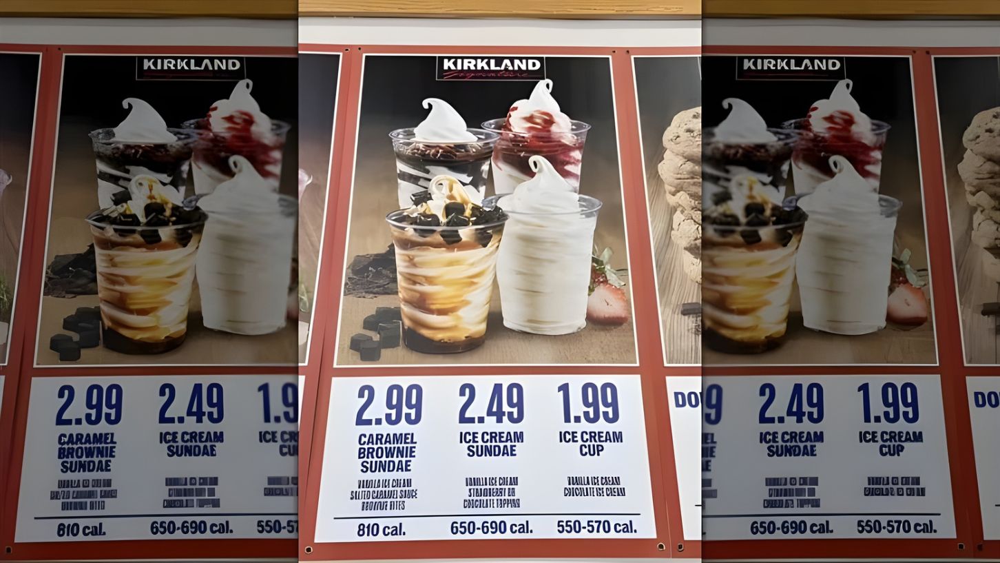 Costco Brownie Sundae