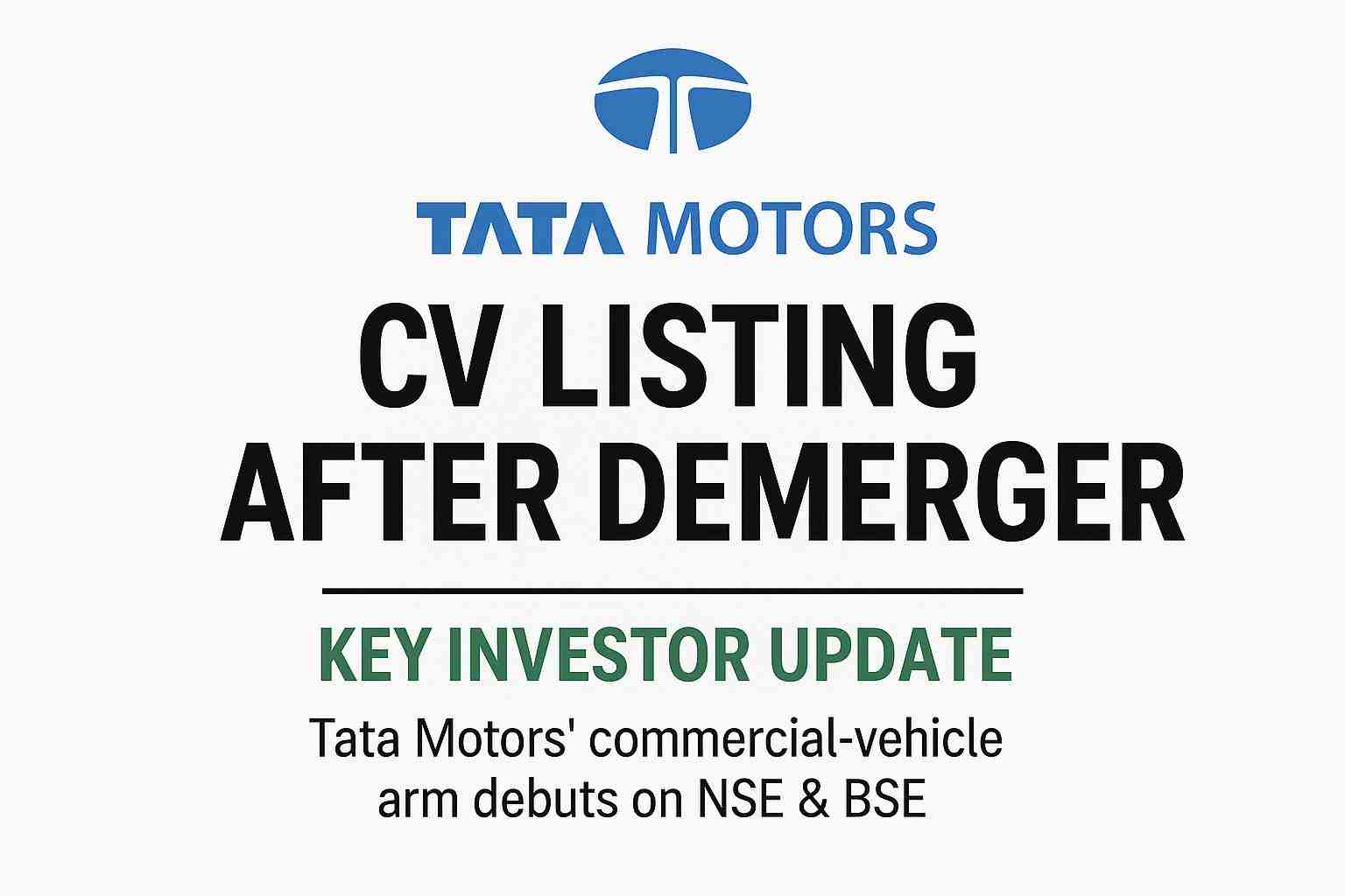 Tata Motors CV Listing