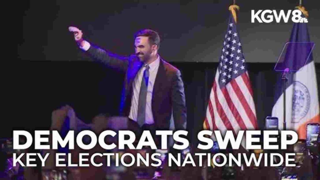 Democrats sweep key races in 2025 elections