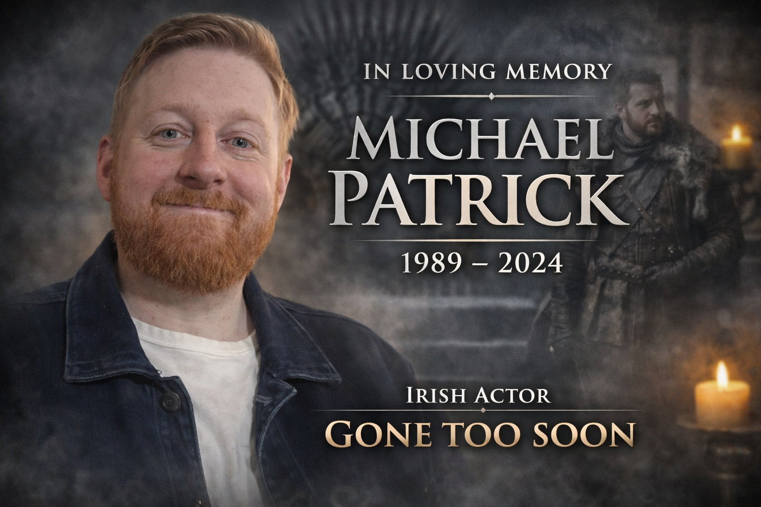 Michael Patrick Dies