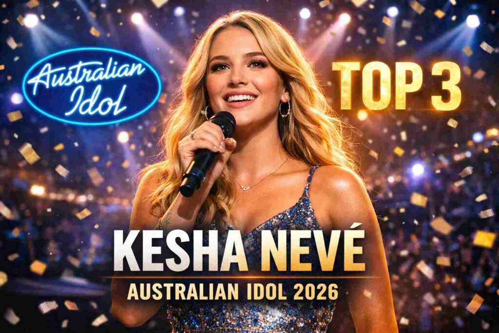 kesha australian idol