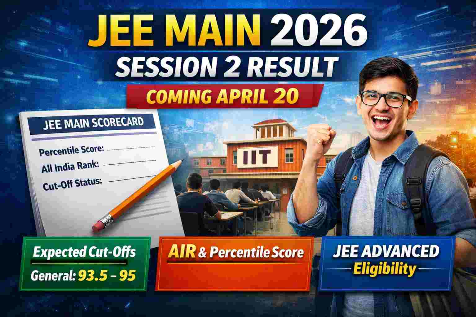 jee main 2026 result date