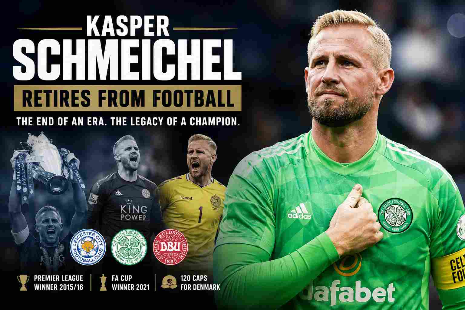 Kasper Schmeichel Retires