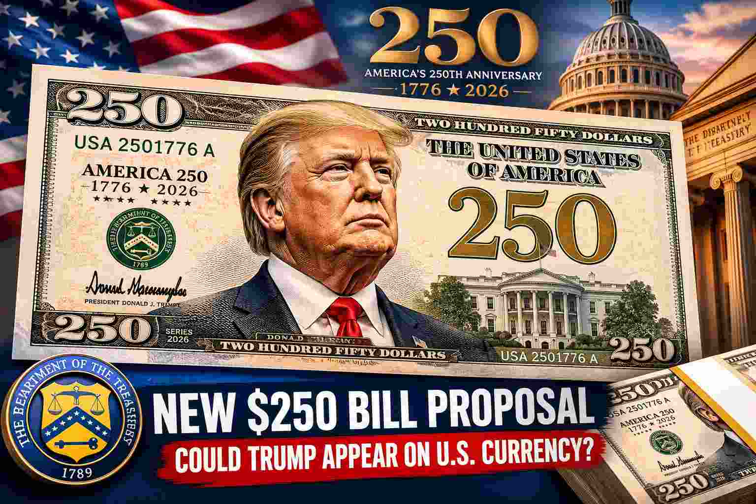 Trump $250 Bill