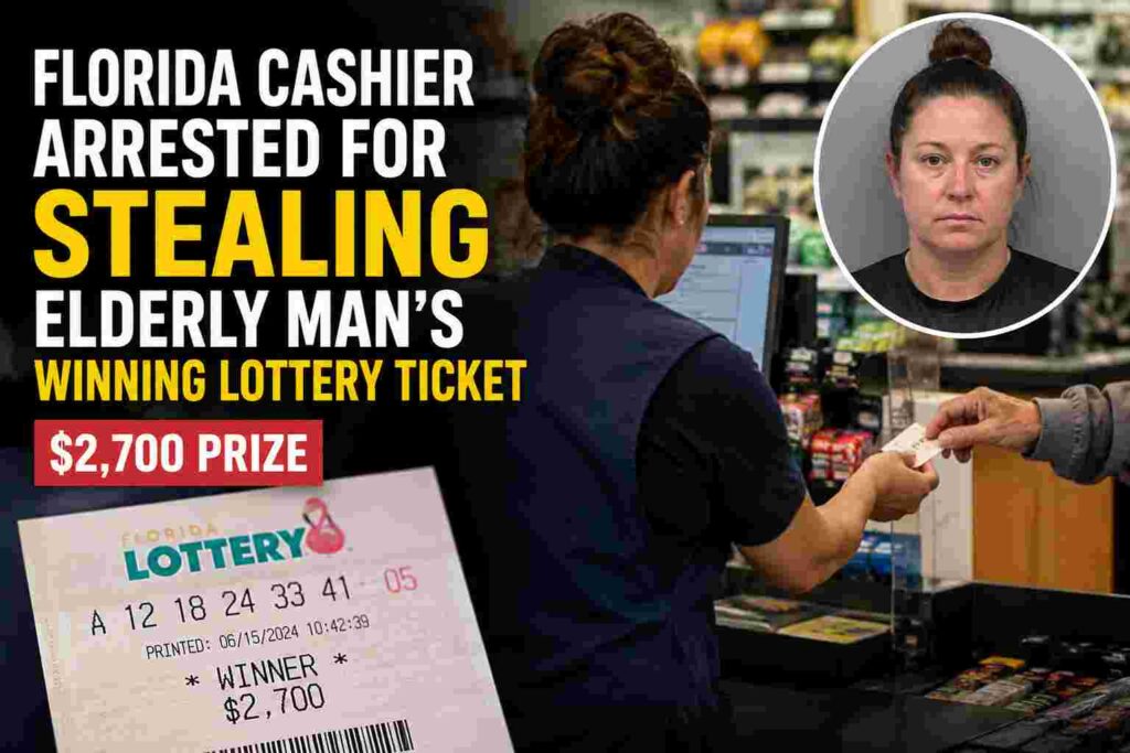 Florida Cashier Arrested