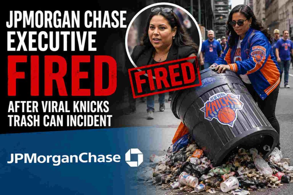 JPMorgan Chase executive fired
