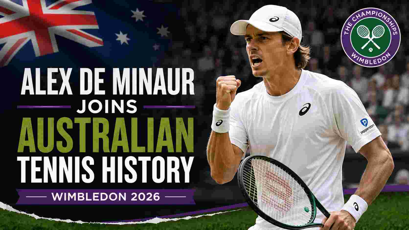 Alex de Minaur Wimbledon achievement