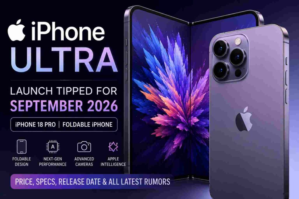 Apple iPhone Ultra Launch 2026