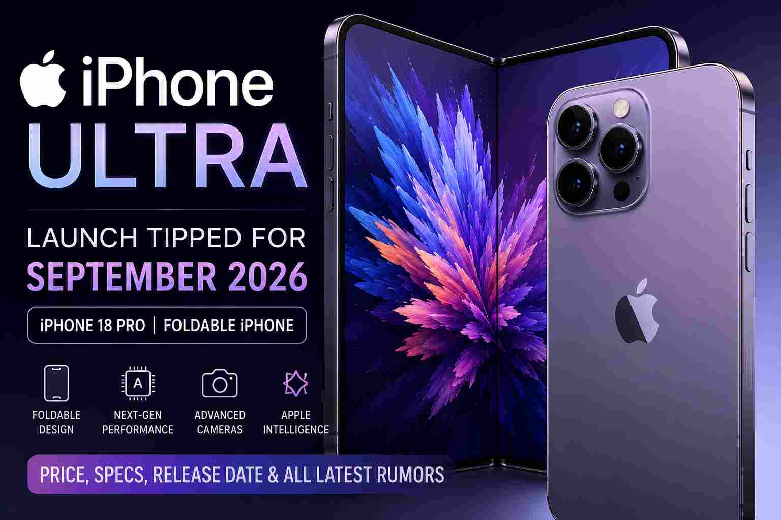 Apple iPhone Ultra Launch 2026