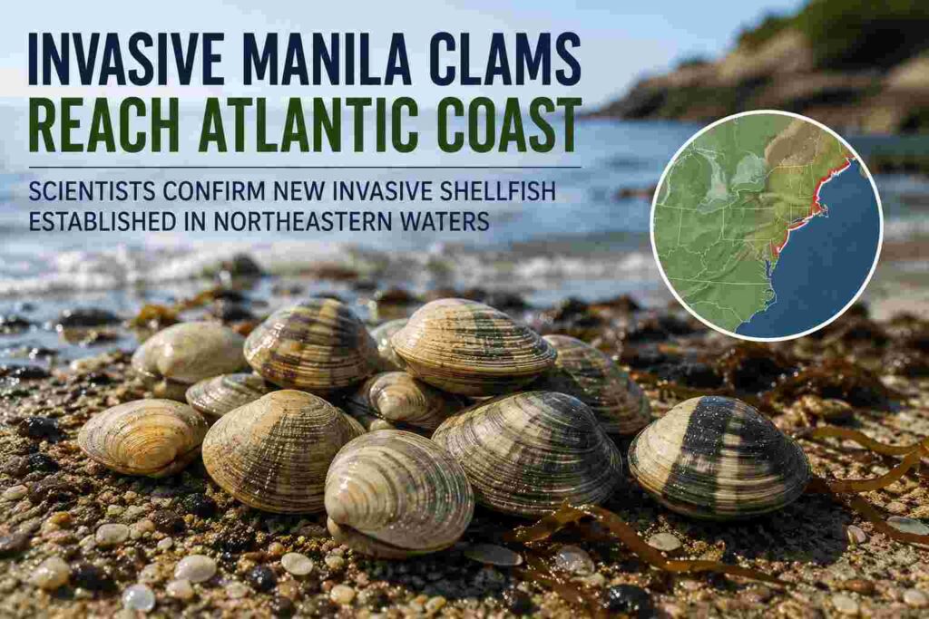 Invasive Manila clams