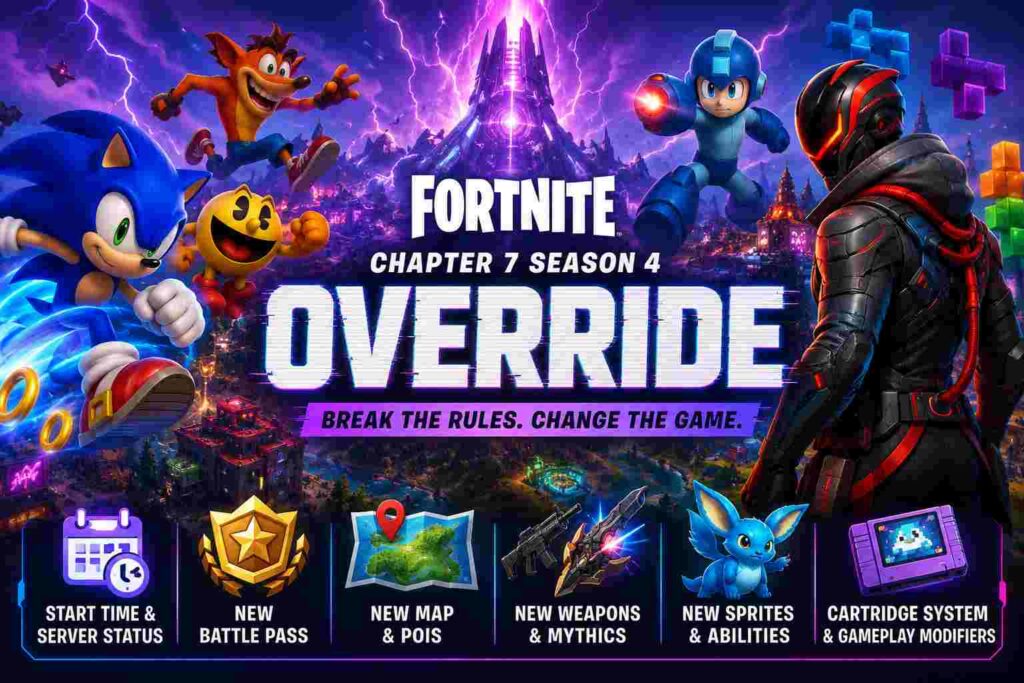Fortnite Chapter 7 Season 4 Override