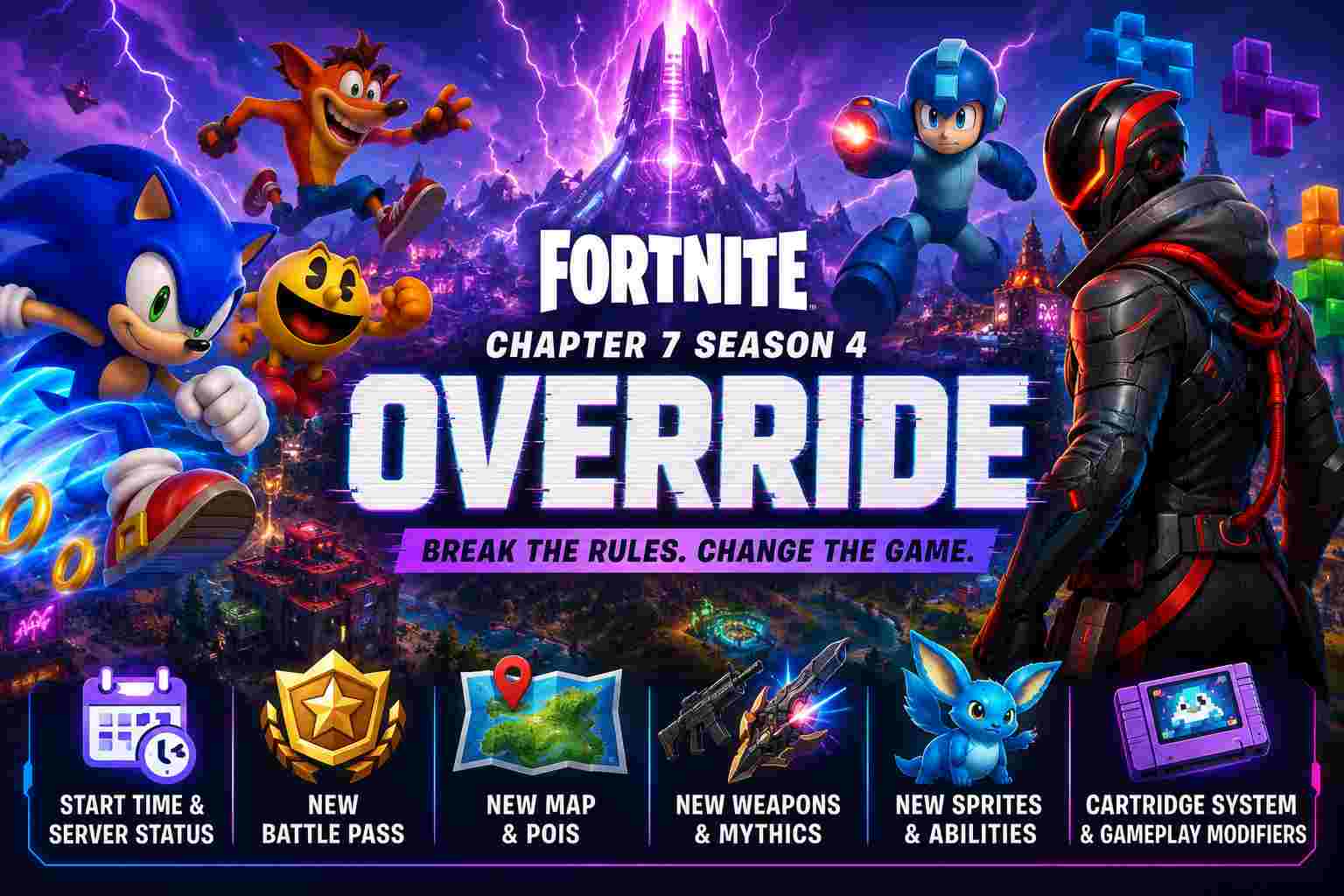 Fortnite Chapter 7 Season 4 Override