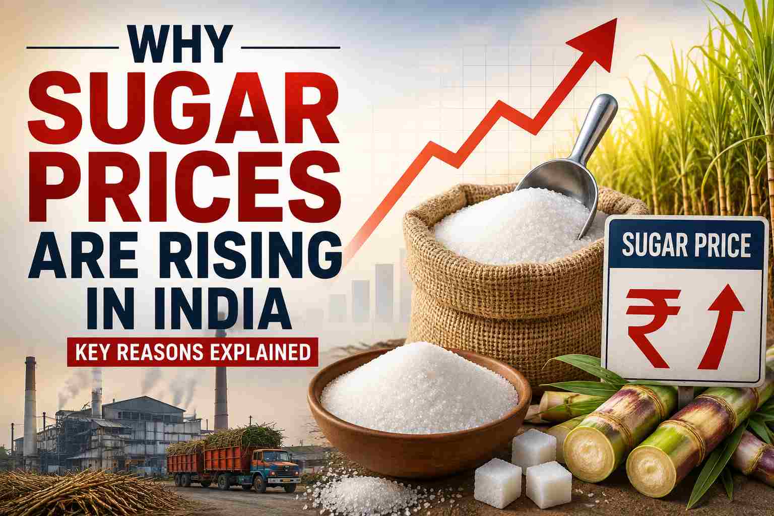 why sugar prices are rising in India