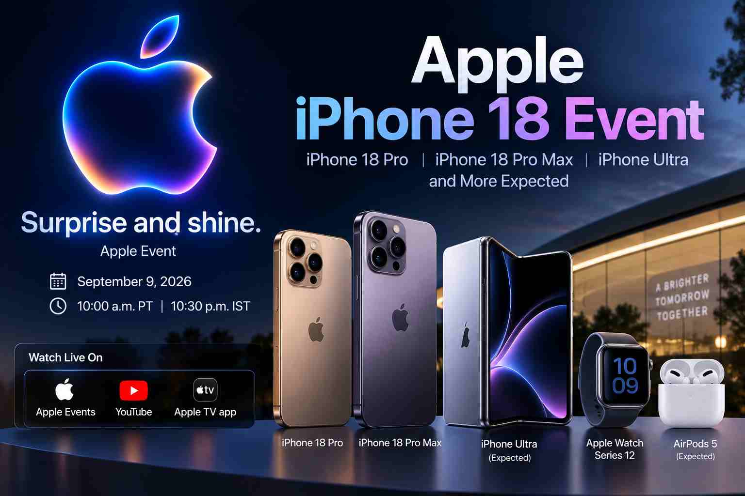 Apple iPhone 18 Event