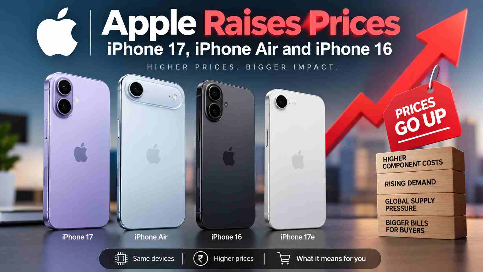Apple iPhone price increase