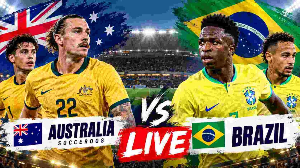 Australia vs Brazil Live