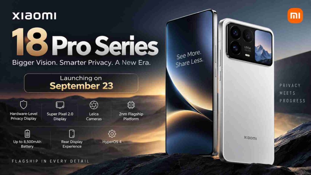 Xiaomi 18 Pro series