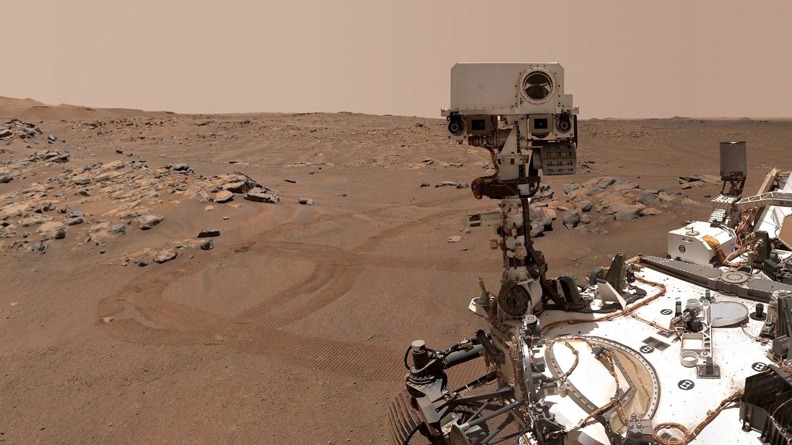 NASA Perseverance rover driving record