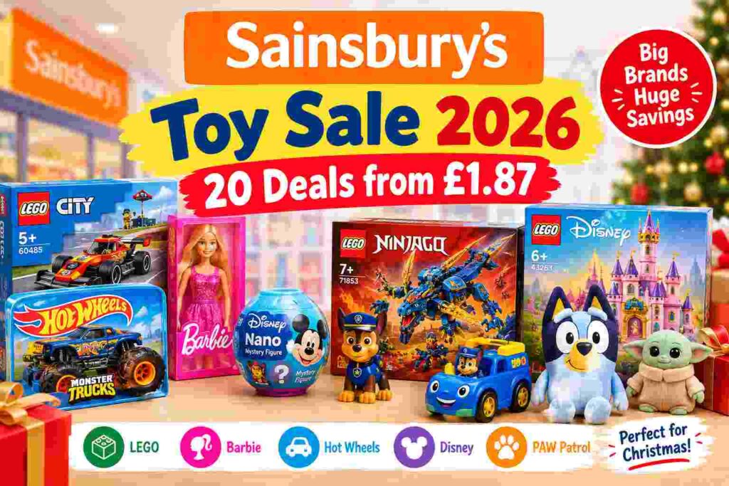 Sainsbury’s Toy Sale 2026